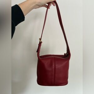 VINTAGE COACH MINI BUCKET BAG 4148